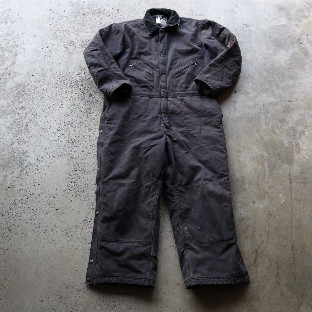 Walls Blizzard Pruf Ultra Insulated Coveralls Black Duck Double Knee Size 2XL